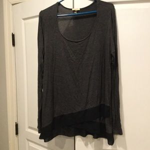 Bordeaux from Anthropologie Top